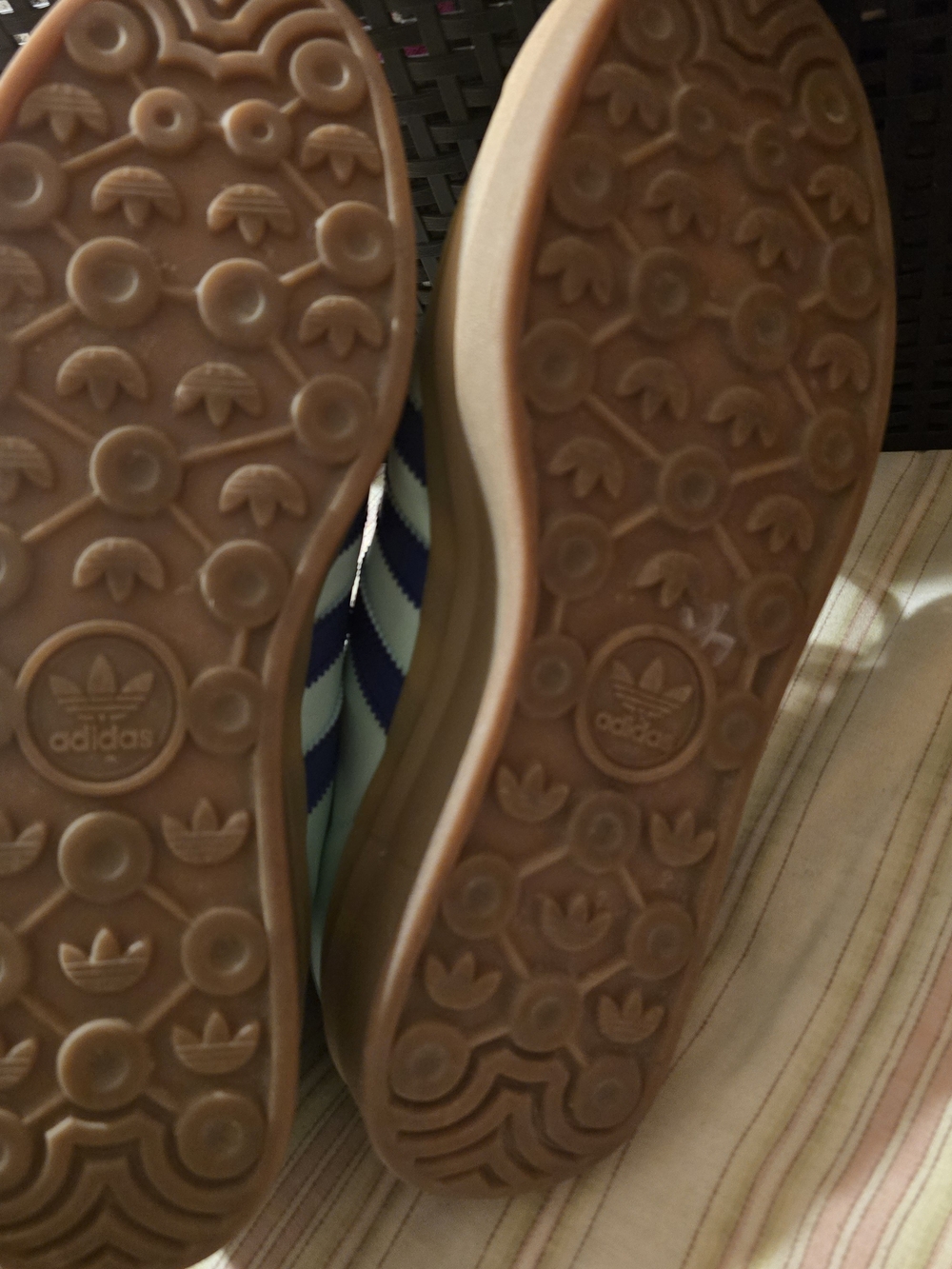 Adidas Gazelle Mint Blue Sneakers - Picture 4 of 7